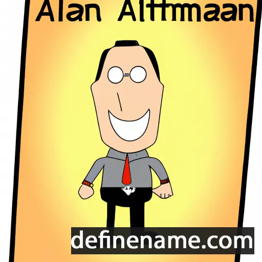 cartoon of the name Altman