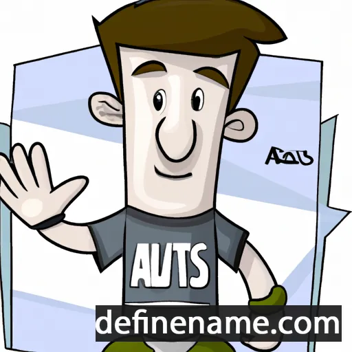 cartoon of the name Altus