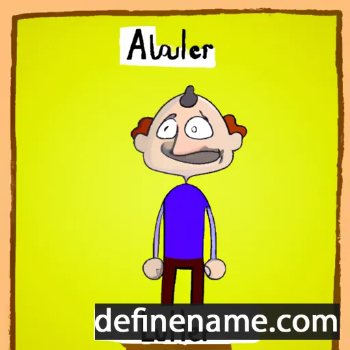 Aluerle cartoon