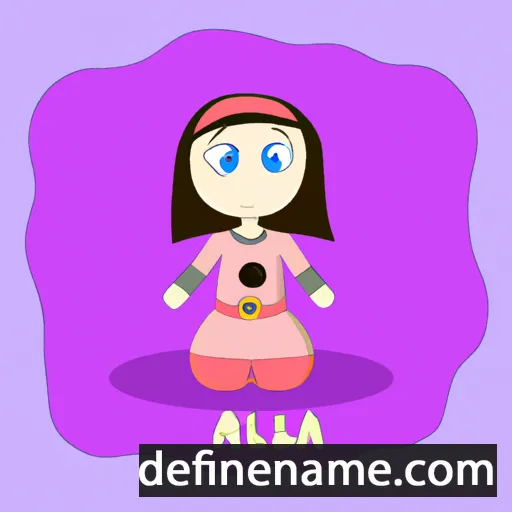 cartoon of the name Alula