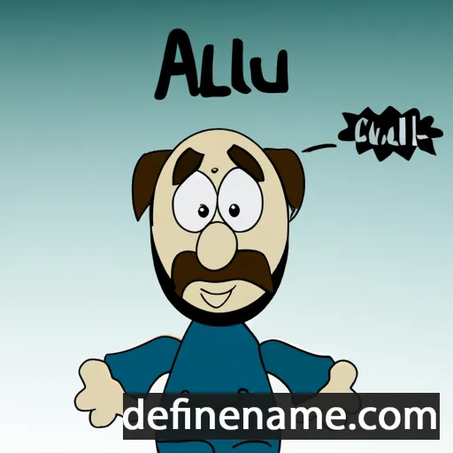 Alulf cartoon