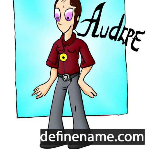 cartoon of the name Alured