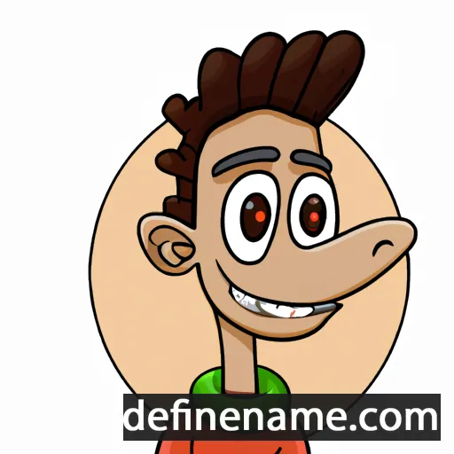 cartoon of the name Alvari