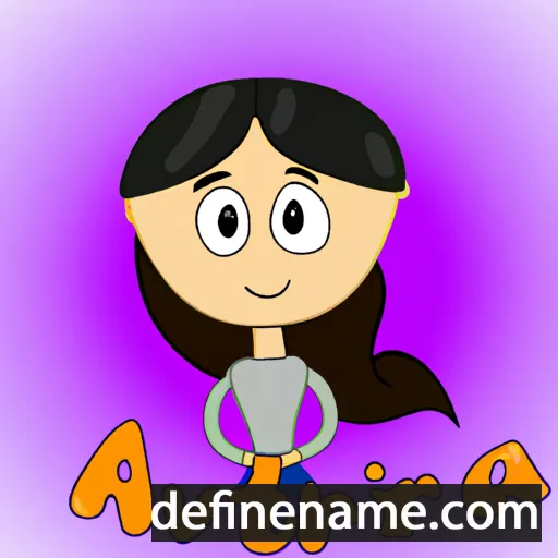 cartoon of the name Alvarita