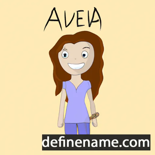 Alveda cartoon