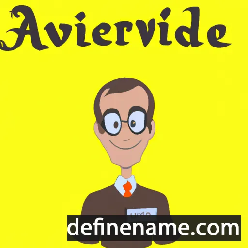 cartoon of the name Alverdine