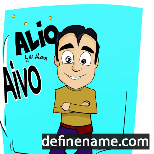 cartoon of the name Alvino