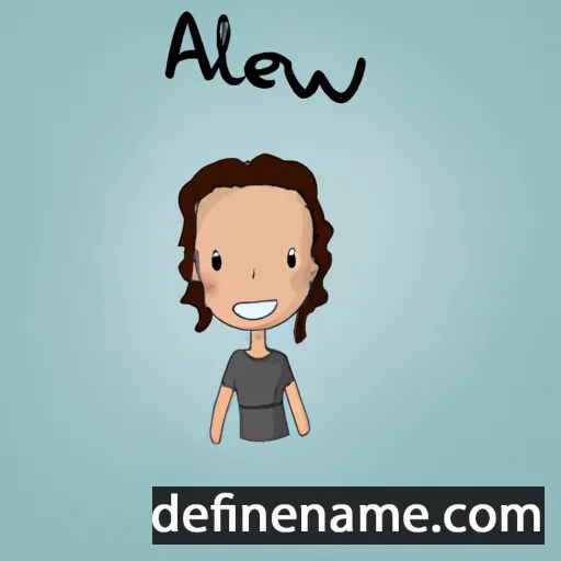 Alwen cartoon