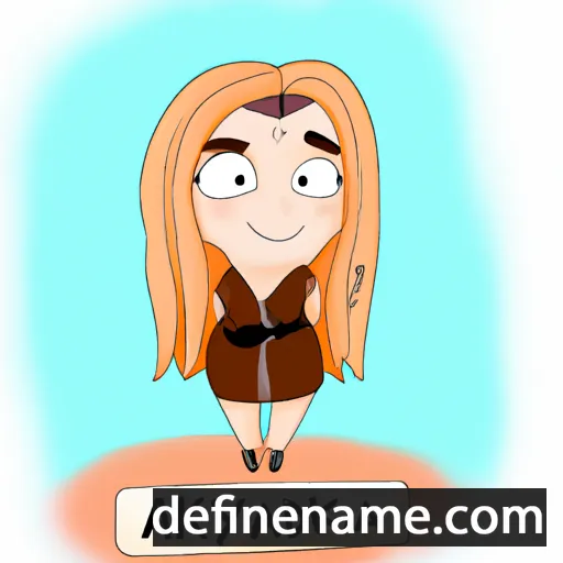 Alyaksandra cartoon