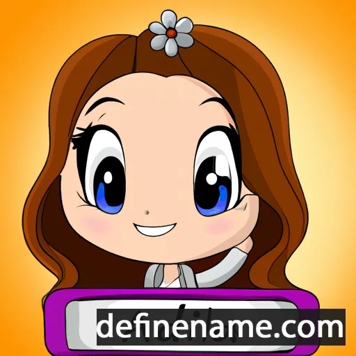 cartoon of the name Alydia