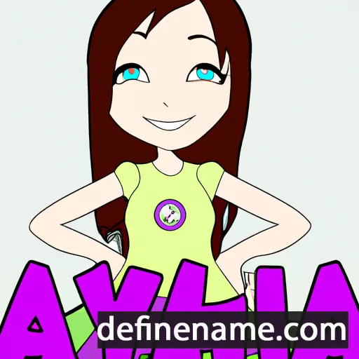 Alyha cartoon