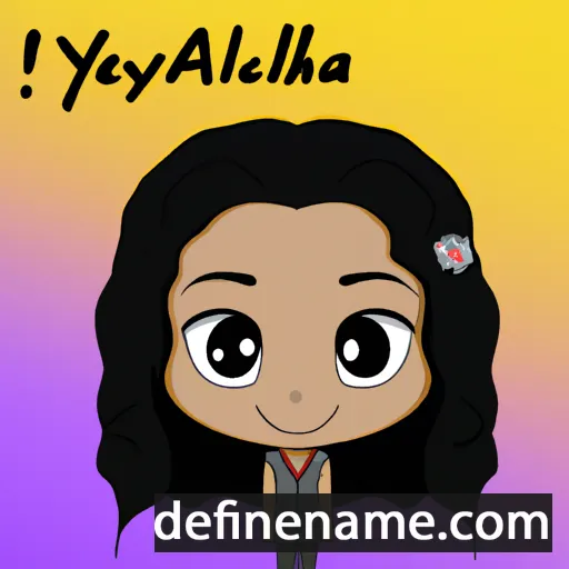 Alyiah cartoon