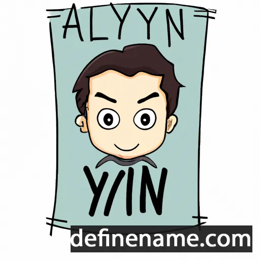 Alyn cartoon