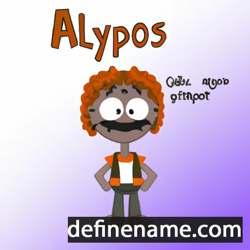 cartoon of the name Alypos