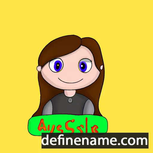 Alysea cartoon