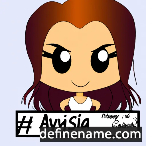 Alyssya cartoon