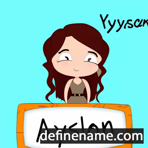 Alysyn cartoon