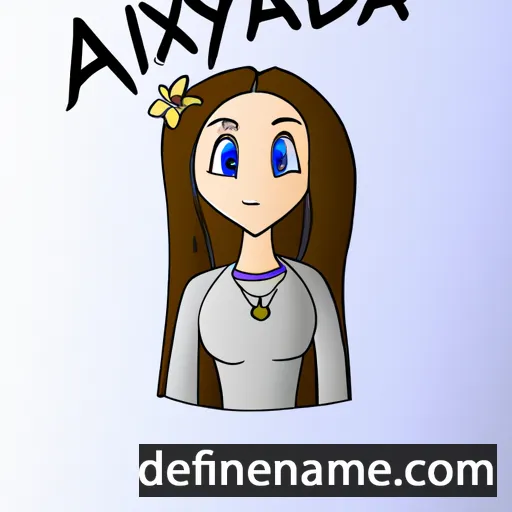 Alyxandrya cartoon