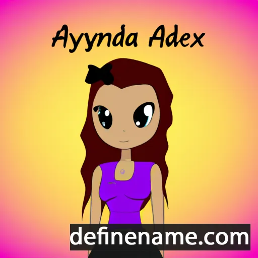 Alyxzandra cartoon