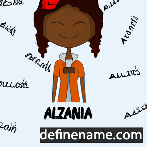 Alzenia cartoon