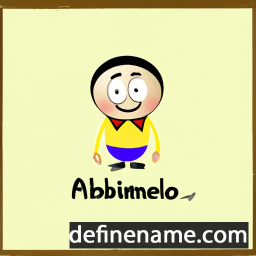 cartoon of the name Amabilidad