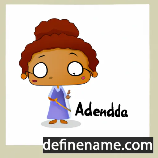 Amadeta cartoon