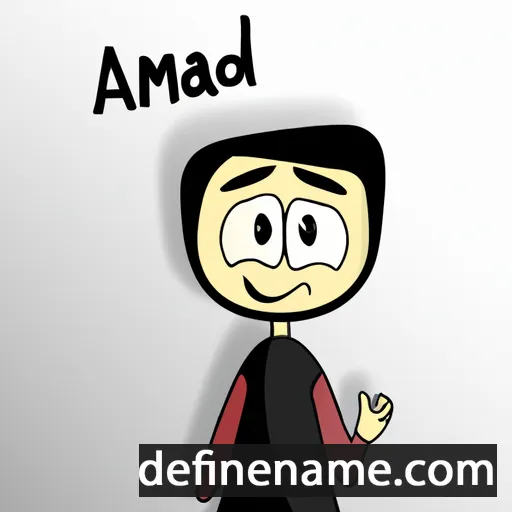 Amadh cartoon