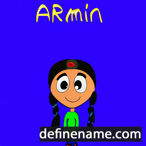 cartoon of the name Amairani