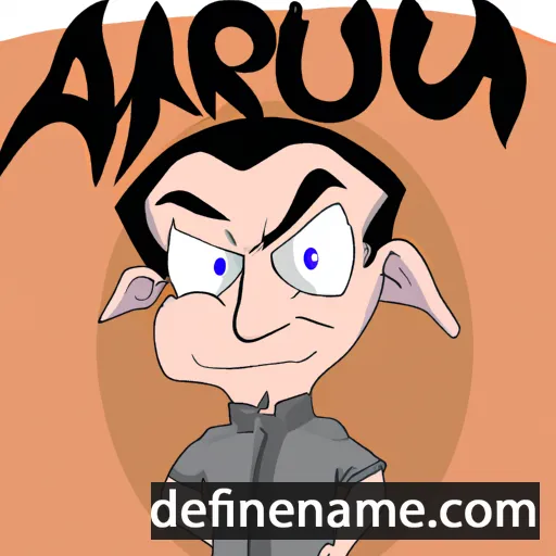 cartoon of the name Amaiur