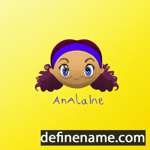 cartoon of the name Amalane