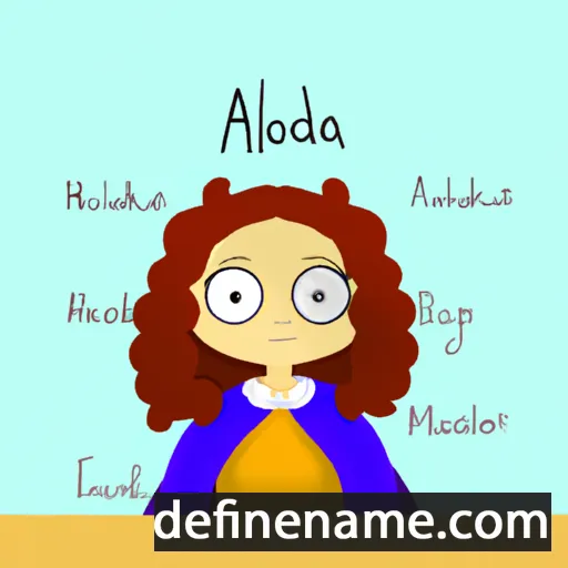 cartoon of the name Amalda