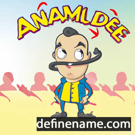 Amalgunde cartoon