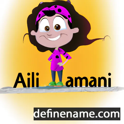 Amali cartoon