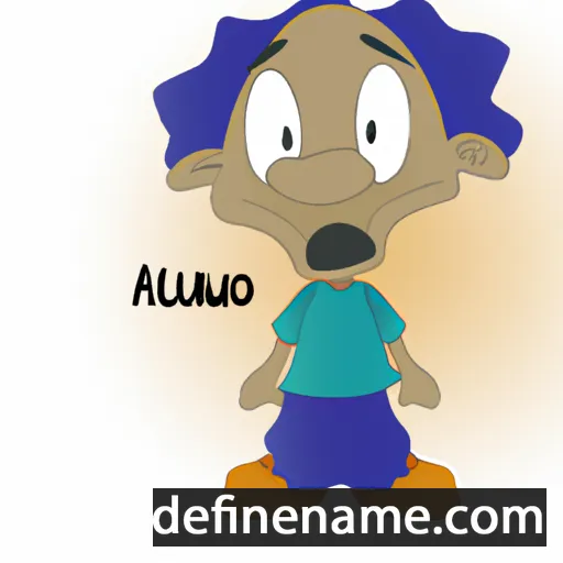 cartoon of the name Amalu