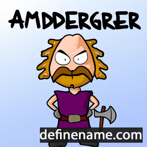 Ámgerðr cartoon