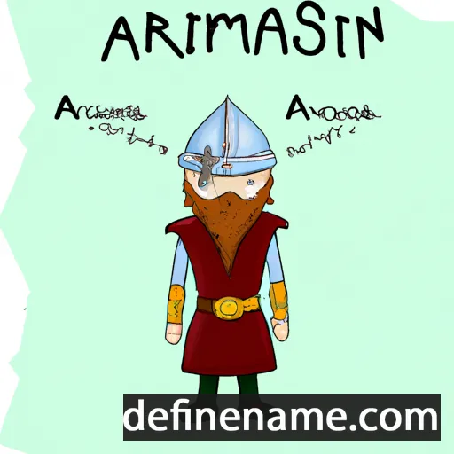 Ámsvartnir cartoon