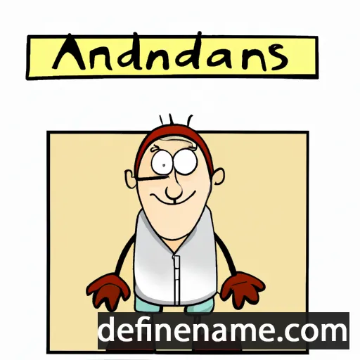 cartoon of the name Amandianus