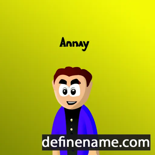 cartoon of the name Amantay