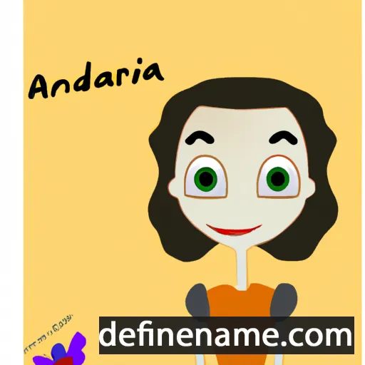 cartoon of the name Amaranda