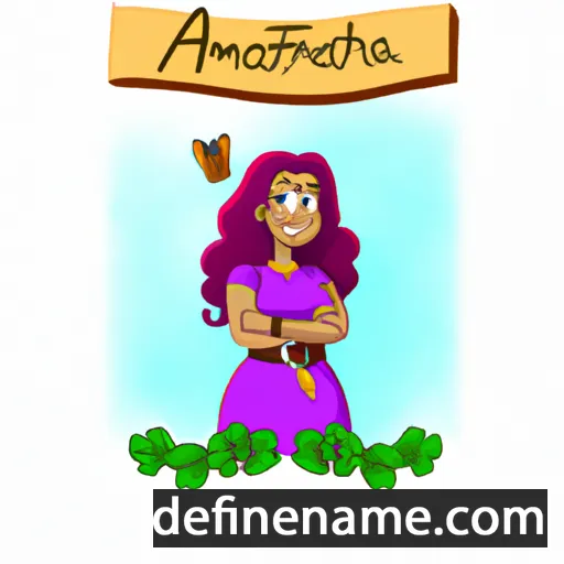 Amaranth cartoon