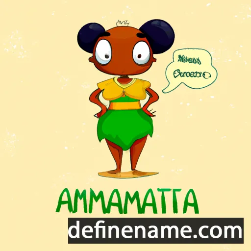 Amarantu cartoon