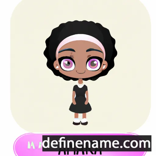 cartoon of the name Amaria