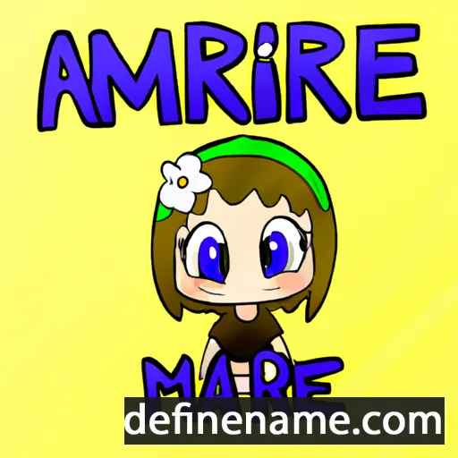 Amarie cartoon