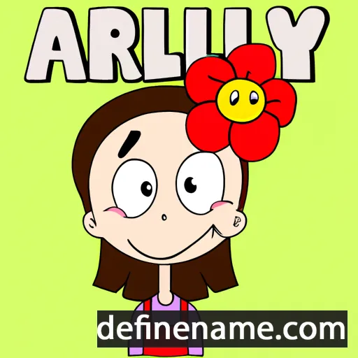 cartoon of the name Amarilly