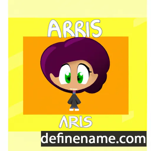 cartoon of the name Amaris