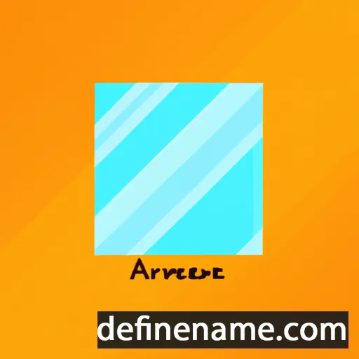 cartoon of the name Amarise