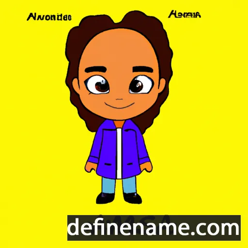 cartoon of the name Amarissa