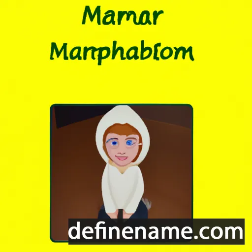 cartoon of the name Amarjah