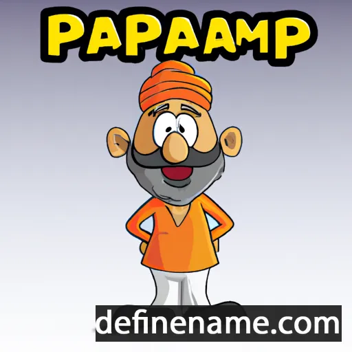 cartoon of the name Amarpal