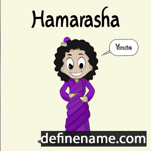 cartoon of the name Amarsanaa